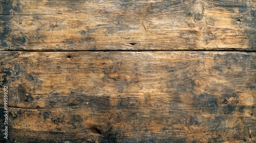 A worn, wooden texture with a distressed finish, highlighting the natural grain and imperfections that add character and a rustic feel