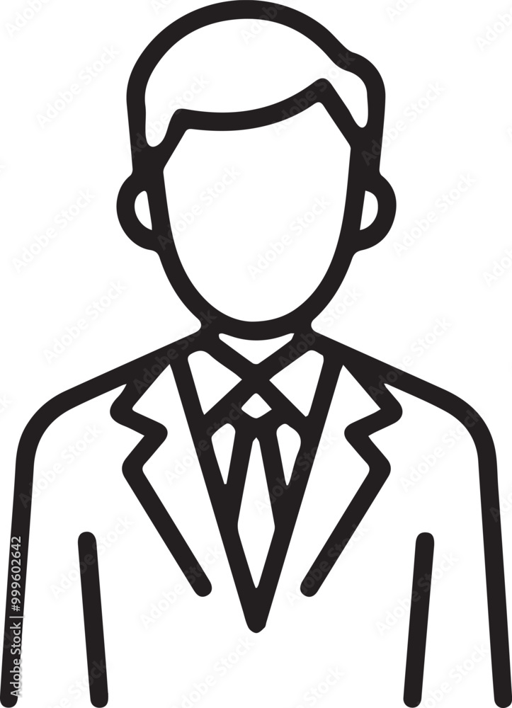 Man vector icon for any kind of design Man vector icon for any kind of design