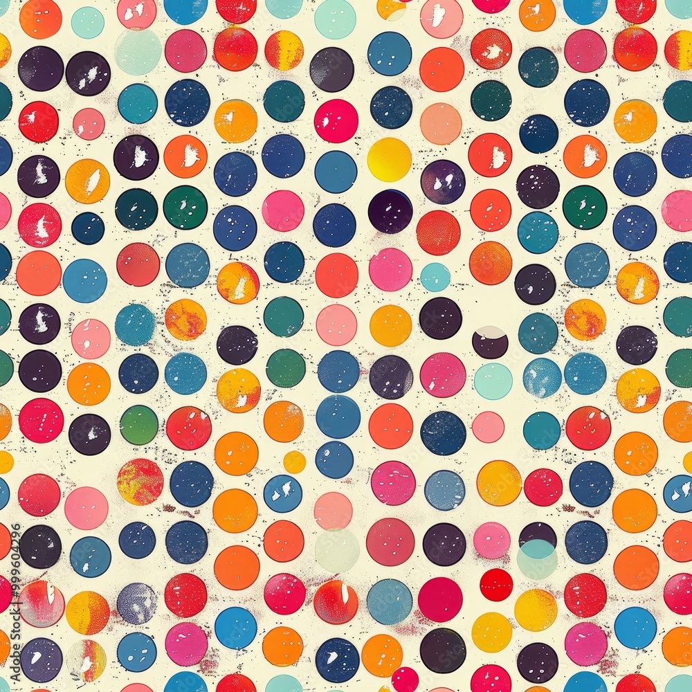polka dot abstract pattern . ai generated polka dot abstract pattern . ai generated