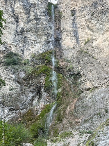 The Brinta waterfall, Vrsno (Kobarid, Slovenia) - Wasserfall Brinta, Vrsno (Kobarid, Slowenien) - Slap Brinta, Vrsno (Kobarid, Slovenija) photo