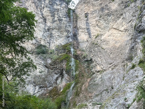 The Brinta waterfall, Vrsno (Kobarid, Slovenia) - Wasserfall Brinta, Vrsno (Kobarid, Slowenien) - Slap Brinta, Vrsno (Kobarid, Slovenija) photo