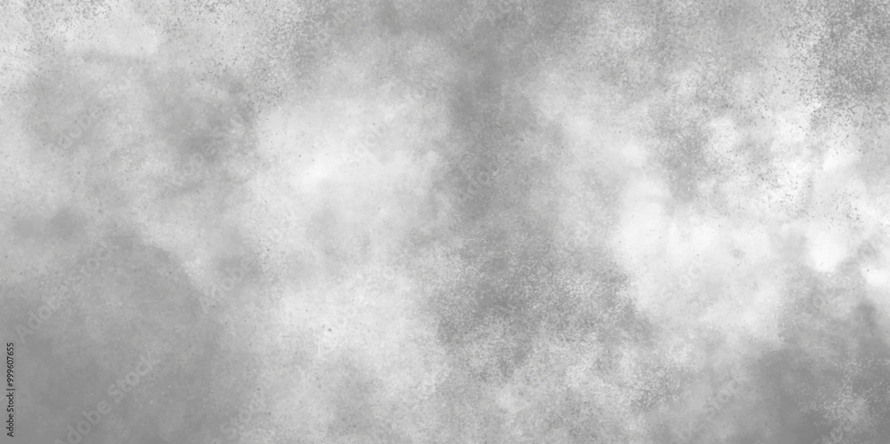 Abstract white and gray isolated cloud cumulus clouds. Gray aquarelle painted realistic fog or mist smoky textured canvas design. White and ash messy wall stucco texture background. Abstract white and gray isolated cloud cumulus clouds. Gray aquarelle painted realistic fog or mist smoky textured canvas design. White and ash messy wall stucco texture background.