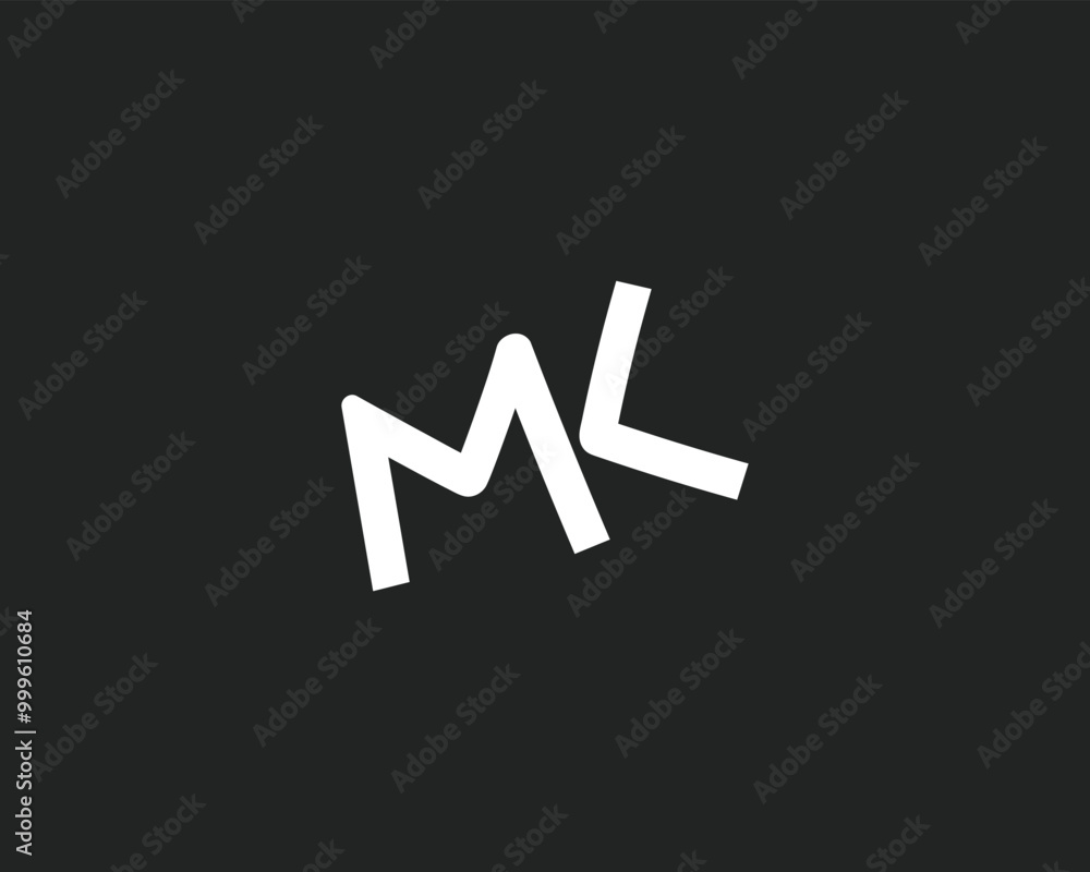 Initial letter MK logo design template Initial letter MK logo design template