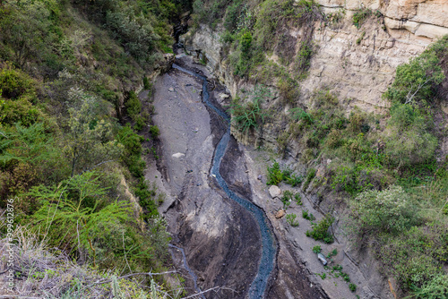 Hell's Gate National Park is a national park situated near Lake Naivasha in Kenya. The park is named after a narrow break in the cliffs, once a tributary of a prehistoric lake that fed early humans in