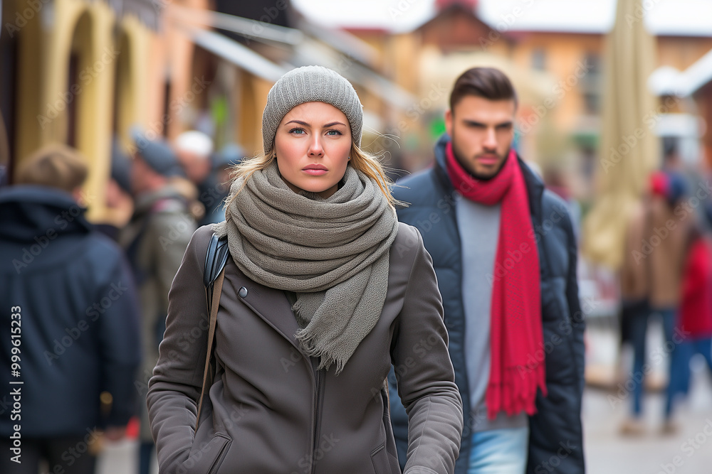 Stylish Winter Fashion with Warm Scarves and Beanies Stylish Winter Fashion with Warm Scarves and Beanies