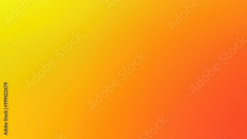 A vibrant gradient blending yellow to red, creating a warm, cheerful atmosphere.