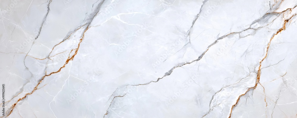 White marble background with gray veining White marble background with gray veining