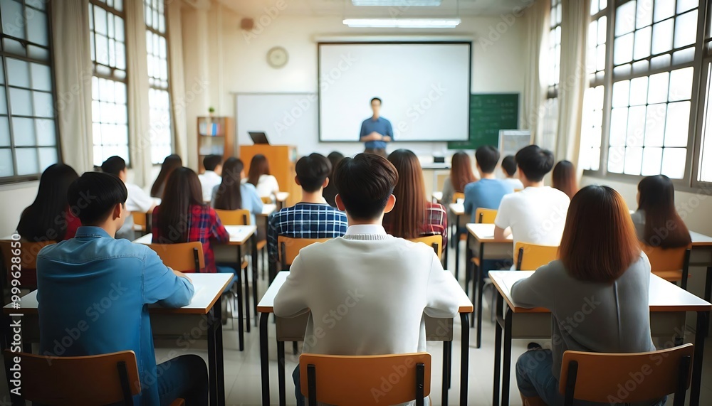 Fototapeta premium students in classroom