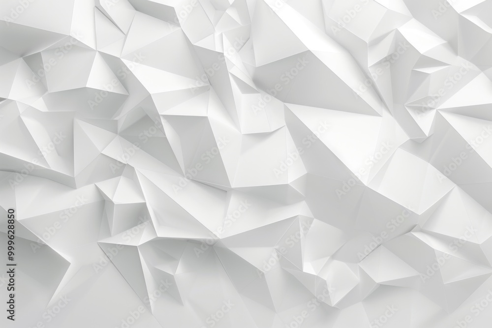A collection of colorful paper triangles arranged on a clean white surface A collection of colorful paper triangles arranged on a clean white surface