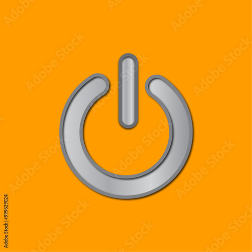 Power Button color Vector Icon