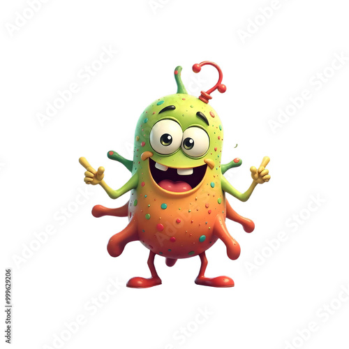 an educational diagram of a germ