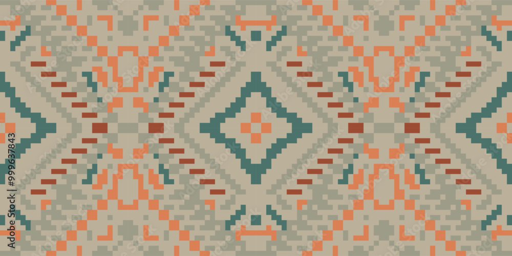 Ornament Simple Arabic Geometric Patternfolk Embroidery, Aztec Geometric Ornament Print. Design for Carpet, Wallpaper, Clothing, Wrapping, Fabric Ornament Simple Arabic Geometric Patternfolk Embroidery, Aztec Geometric Ornament Print. Design for Carpet, Wallpaper, Clothing, Wrapping, Fabric