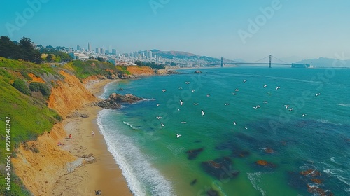 Aerial View of San Francisco Bay