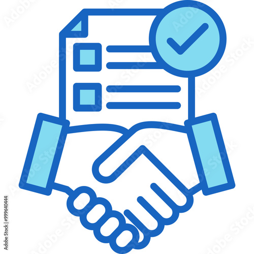 Contract Negotiation Icon
