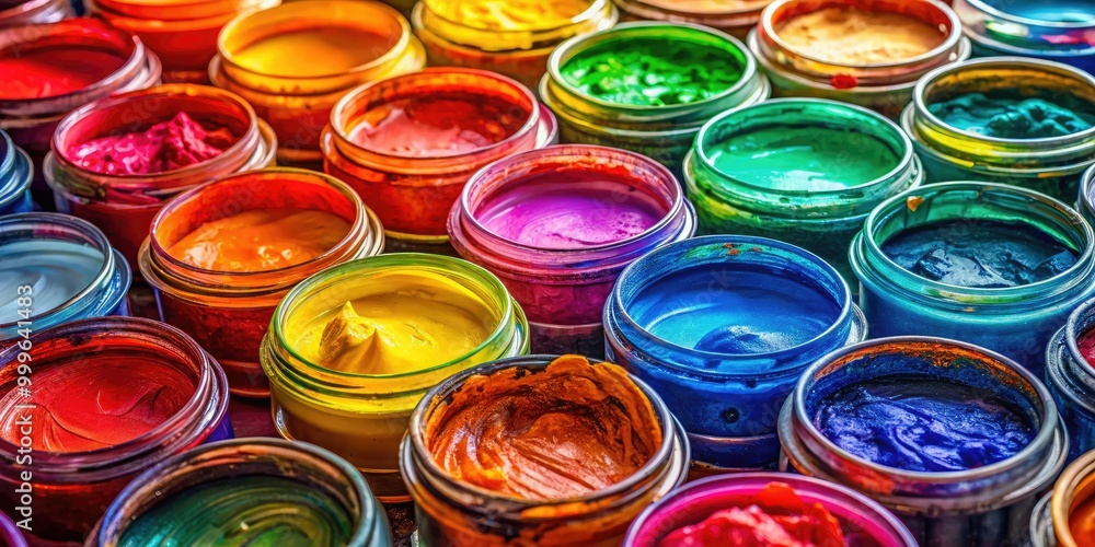 Vibrant gouache paints in a variety of shades, perfect for creative art projects and expressive techniques, enhancing your artistic endeavors with rich colors and textures. Vibrant gouache paints in a variety of shades, perfect for creative art projects and expressive techniques, enhancing your artistic endeavors with rich colors and textures.