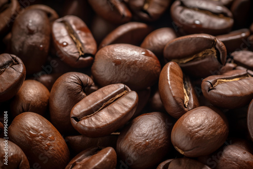 Wallpaper Mural a CLOSE UPP OF COFFEE BEANS PILED Torontodigital.ca