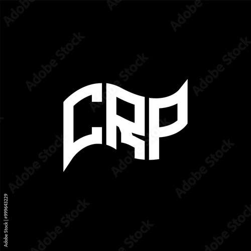 CRP logo design, CRP simple and modern logo. CRP luxurious alphabet design