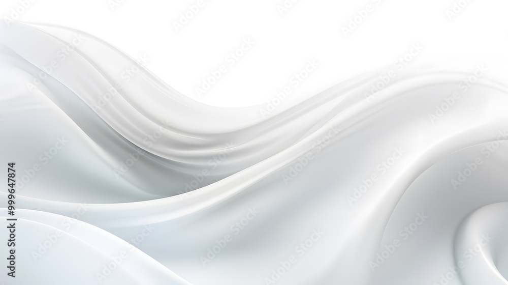 White abstract wave background with white background White abstract wave background with white background