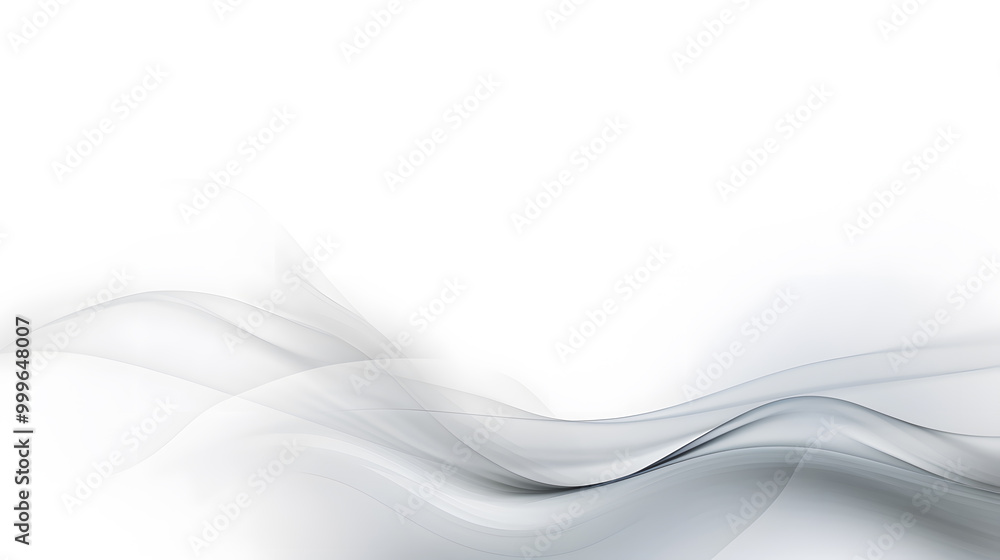 White abstract wave background with white background White abstract wave background with white background