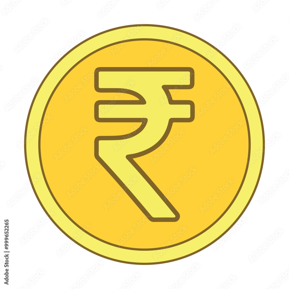 Vector Indian rupee currency sign vector icon high quality and fully scalable Vector Indian rupee currency sign vector icon high quality and fully scalable