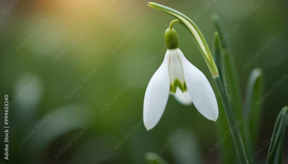 Elegance in bloom A single white lily in a field of green Elegance in bloom A single white lily in a field of green