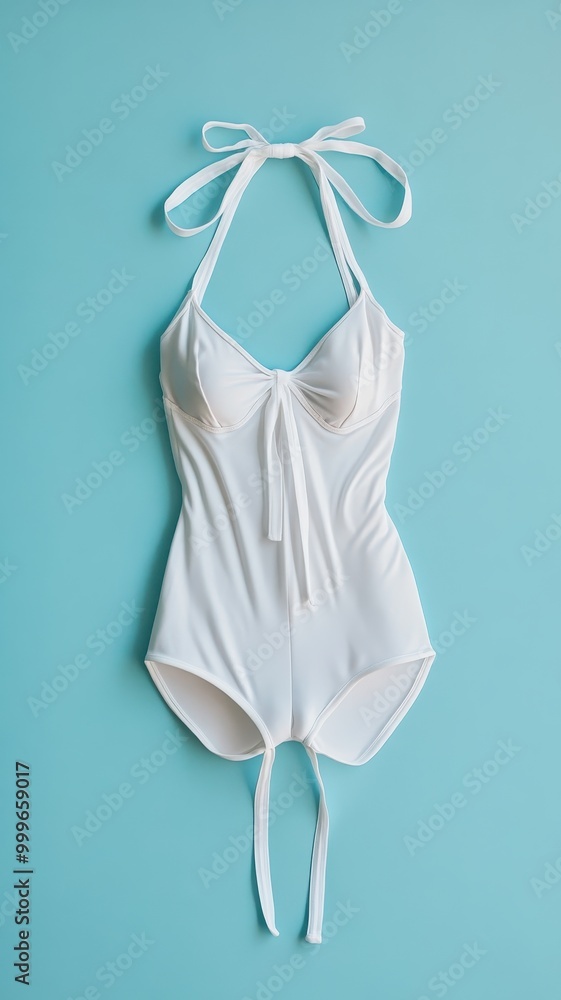 White Swimsuit with sunglasses isolated on a color background,Sporty and bikini for beach,swimming pool in vacation holiday trip,sexy Swimsuit,fashion summer season,space for text. White Swimsuit with sunglasses isolated on a color background,Sporty and bikini for beach,swimming pool in vacation holiday trip,sexy Swimsuit,fashion summer season,space for text.