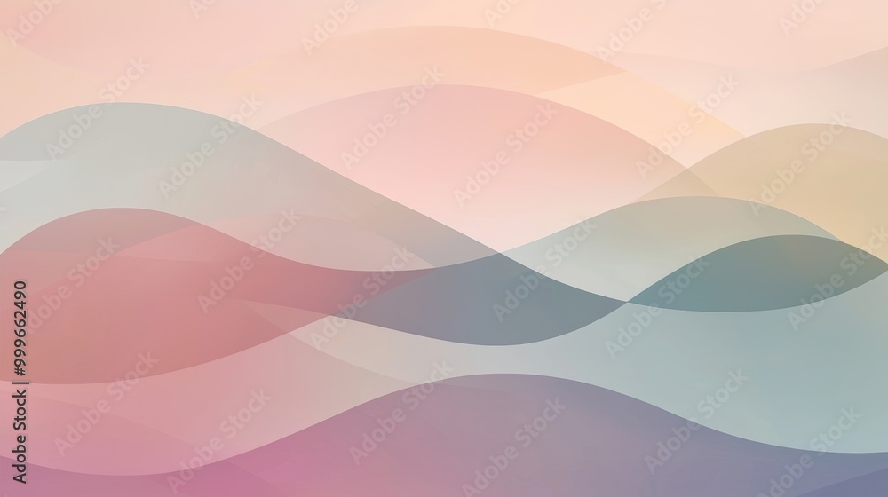 Obraz premium Soothing Gradient Background for Modern Design