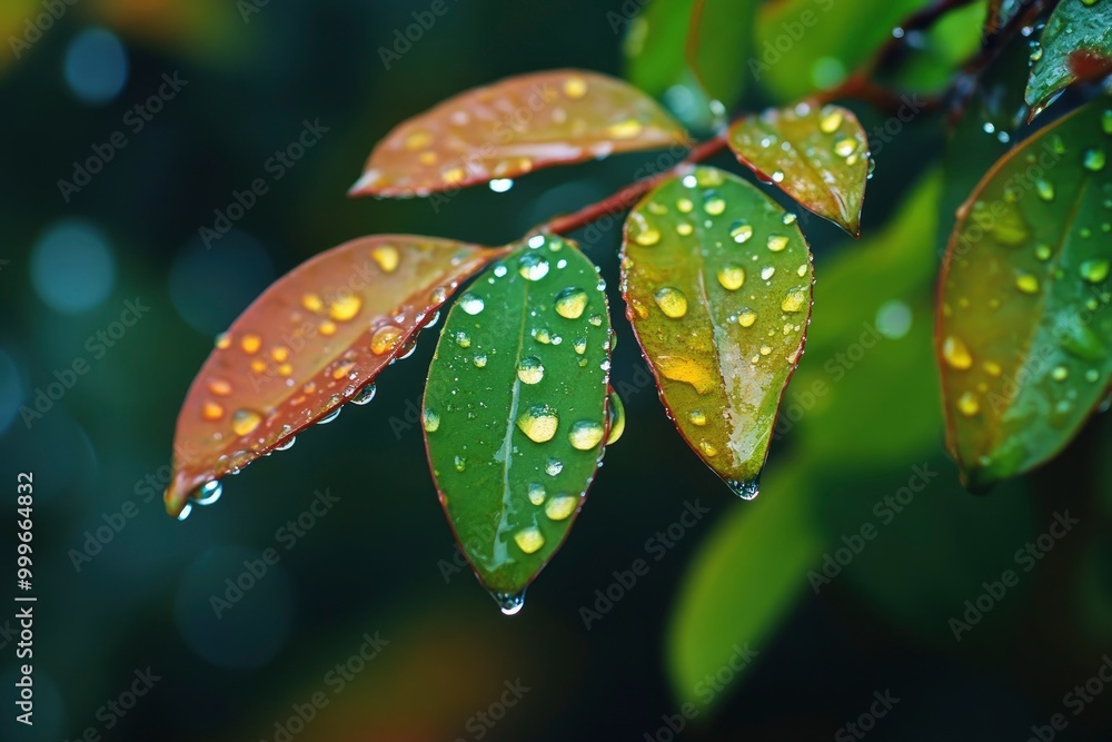 Background raindrops - generative ai Background raindrops - generative ai