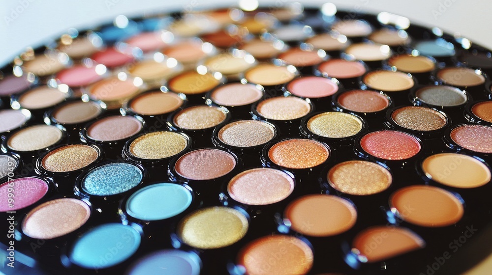 Bright and Colorful Eyeshadow Palette with a Variety of Shades for Creative Makeup Looks Bright and Colorful Eyeshadow Palette with a Variety of Shades for Creative Makeup Looks