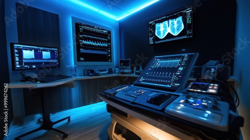 Wallpaper Mural Medical Examination Room with Equipment Torontodigital.ca