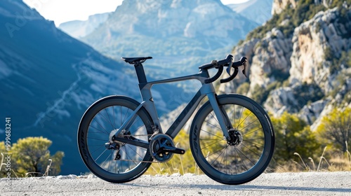 Road Bike in Mountainous Terrain