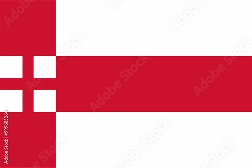 Flag of Amersfoort, a city and municipality in the Dutch province of Utrecht. Accurate proportion and official colors.