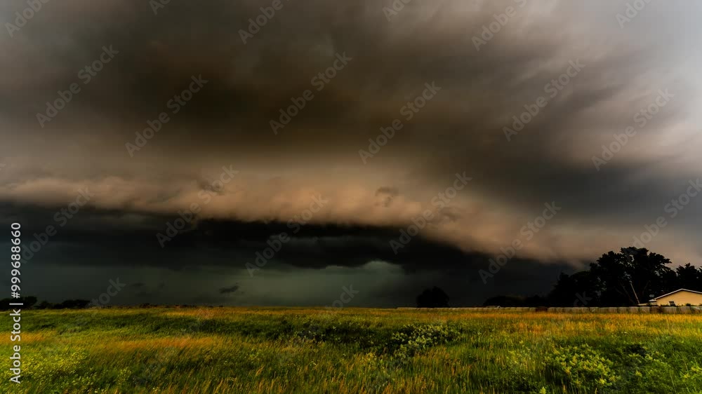 Threatening moody storm clouds moving quickly overhead Threatening moody storm clouds moving quickly overhead