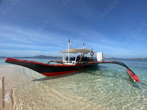 boat on the beach Philippine Braka Boat photo