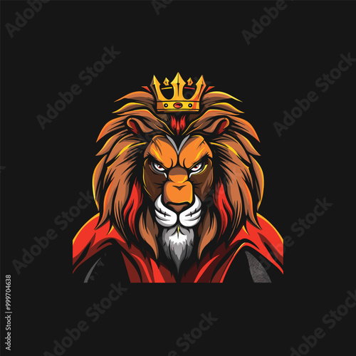 lion king head logo design

 photo