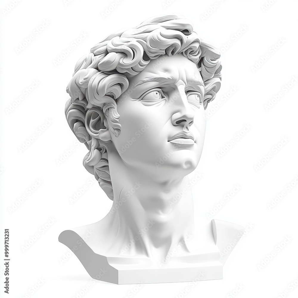 Marble Bust Sculpture.