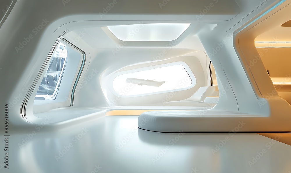 Futuristic Design Interior Room Futuristic Design Interior Room
