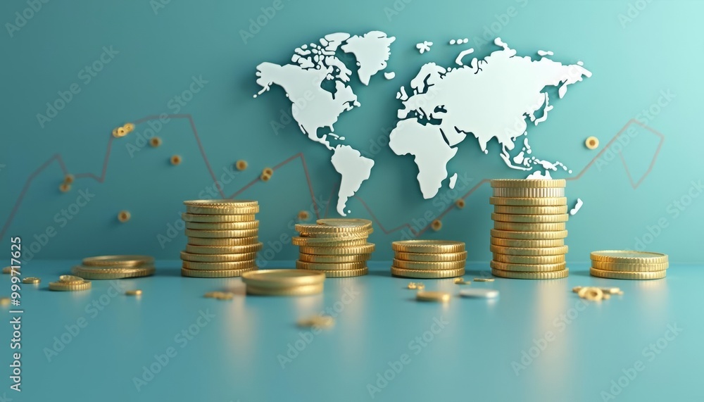 Global economy and wealth visualized