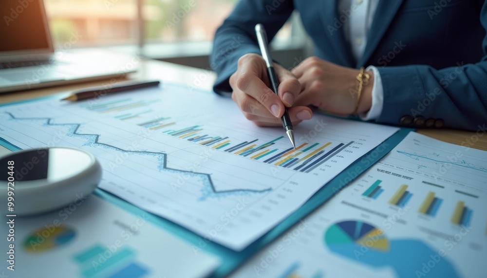 Professional in action Analyzing data with precision Professional in action Analyzing data with precision