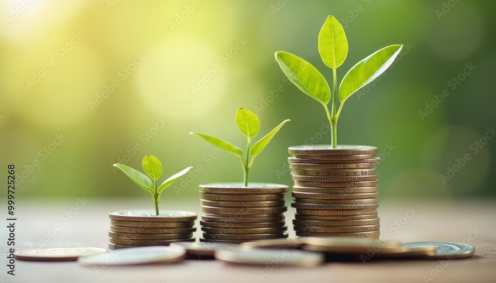 Growth and Prosperity A Symbolic Blend of Nature and Wealth Growth and Prosperity A Symbolic Blend of Nature and Wealth