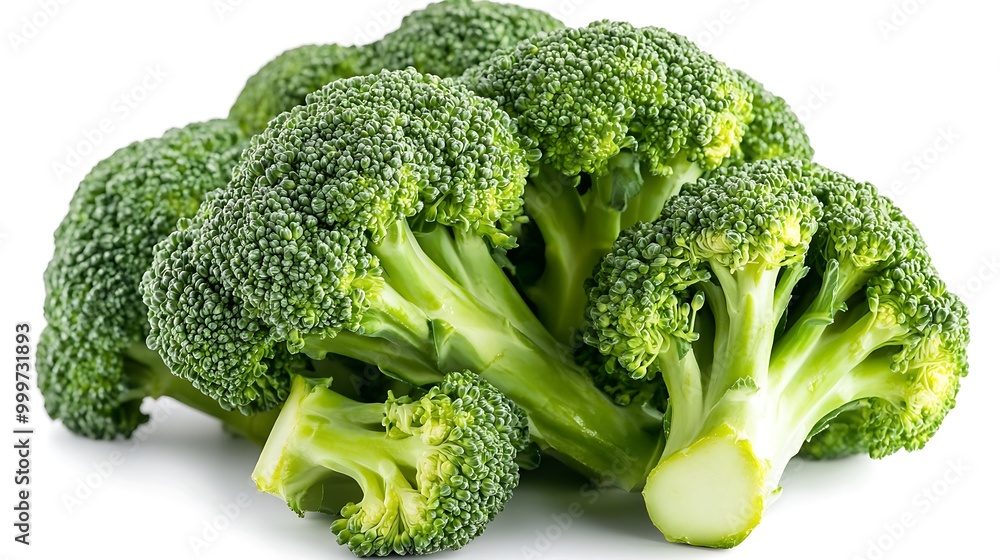 broccoli isolated on white background broccoli isolated on white background