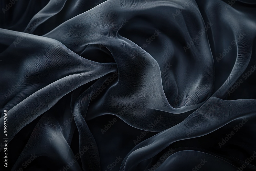 Elegant Dark Fabric Texture for Background Use Elegant Dark Fabric Texture for Background Use