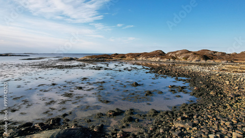 Küste norwegische Insel