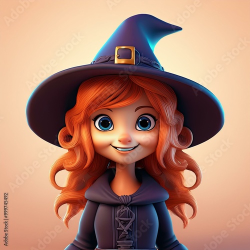 Cute Cartoon Halloween Red ...