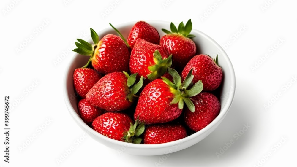 Fresh and ripe strawberries ready to be enjoyed Fresh and ripe strawberries ready to be enjoyed