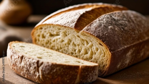  Freshly baked bread ready to be enjoyed