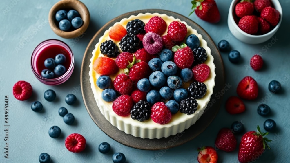 Fresh fruit delight a summers day treat Fresh fruit delight a summers day treat