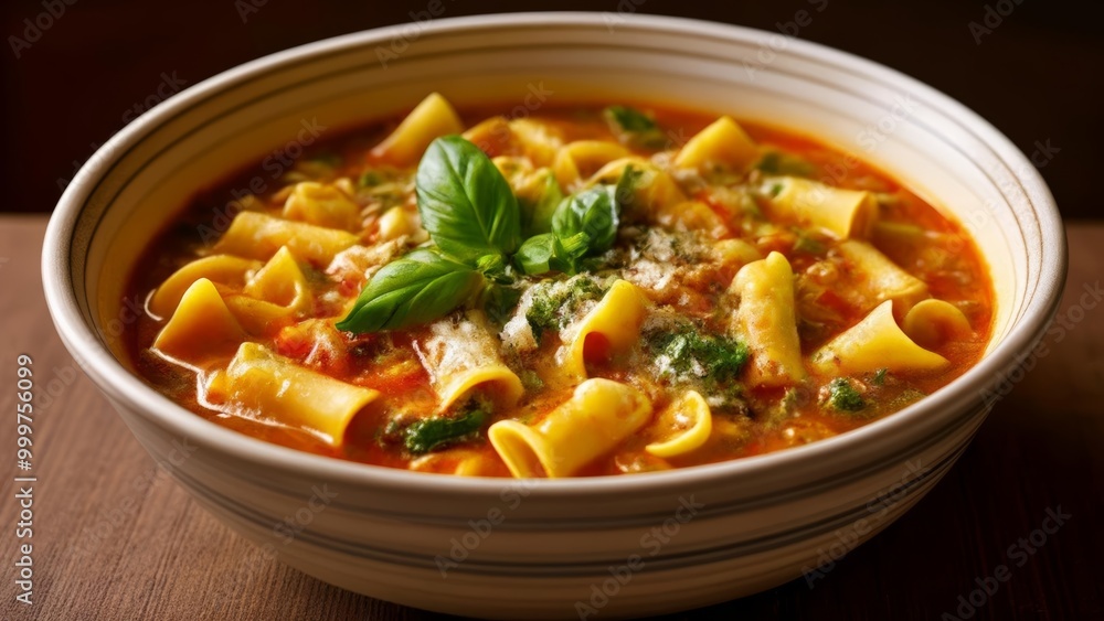 Delicious pasta dish ready to be savored Delicious pasta dish ready to be savored