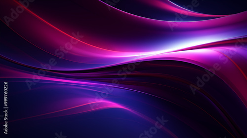 Blue purple wavy abstract background