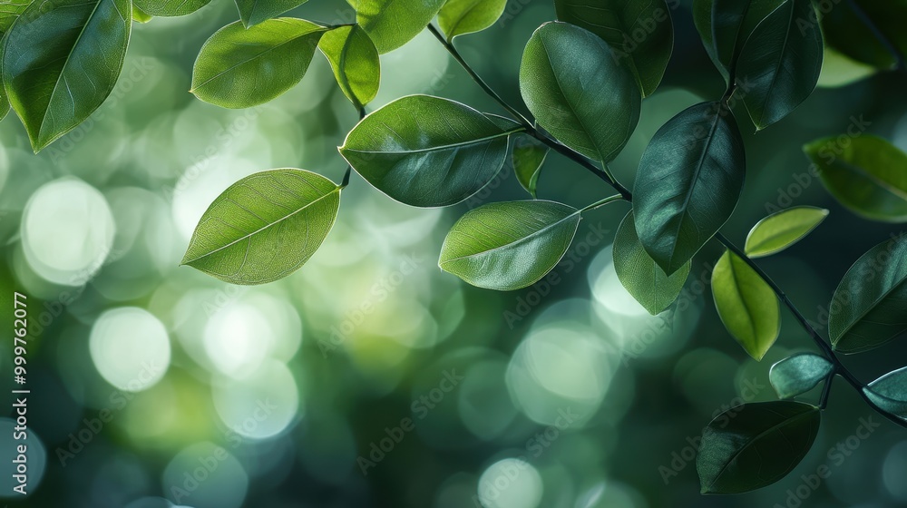Abstract Green Leaves Background Design Abstract Green Leaves Background Design